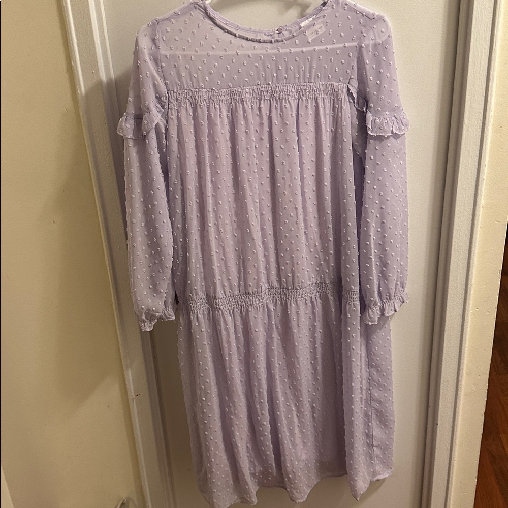 Zara lavender dress for girls - size 13/14